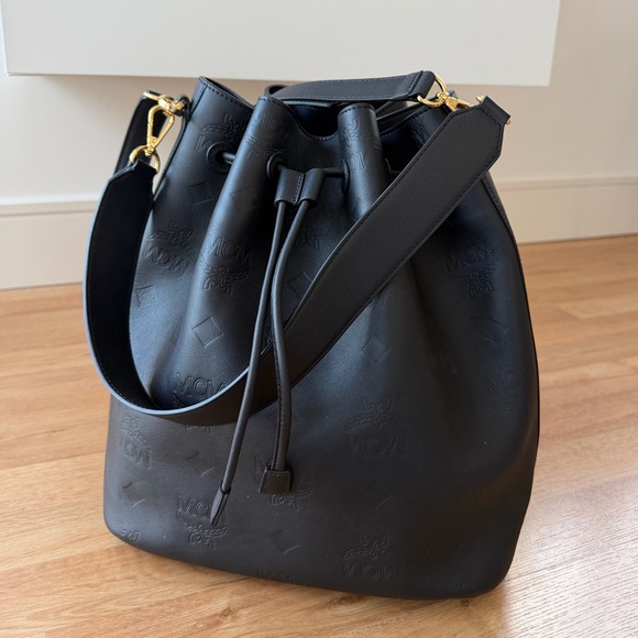 MCM Handbags - MCM Dessau Leather Bucket Bag